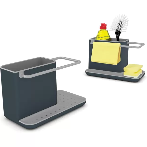 imageJoseph Joseph Sink Caddy Kitchen Sink Organizer Sponge Holder DishwasherSafe Regular GrayGray