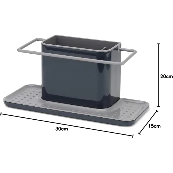 imageJoseph Joseph Sink Caddy Kitchen Sink Organizer Sponge Holder DishwasherSafe Regular GrayGray
