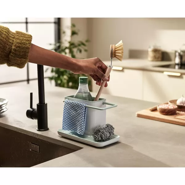 imageJoseph Joseph Sink Caddy Kitchen Sink Organizer Sponge Holder DishwasherSafe Regular GrayStoneSage