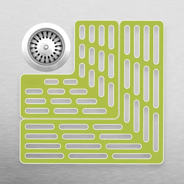 imageJoseph Joseph SinkSaver Adjustable Sink Protector Mat NonSlip GrayGreen