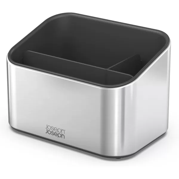 imageJoseph Joseph SinkStore Tiered Sink Tidy Caddy Kitchen Sink Organizer NonSlip Plastic AnthraciteStainless Steel