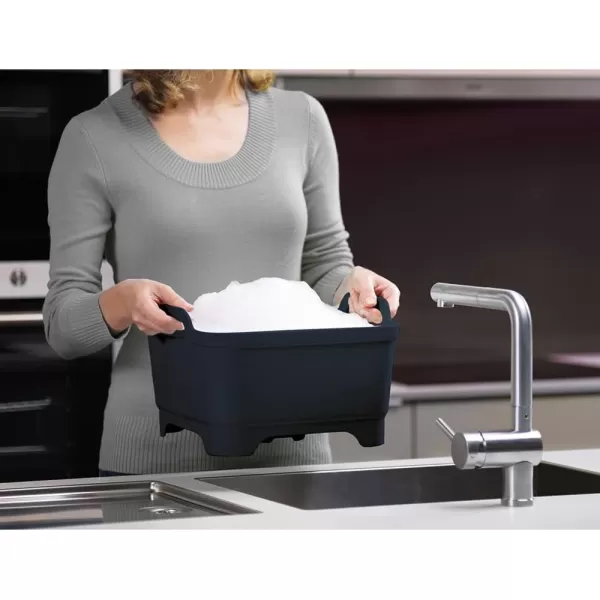 imageJoseph Joseph WashampampDrain Dish Tub Wash Basin  Light StoneSageGray