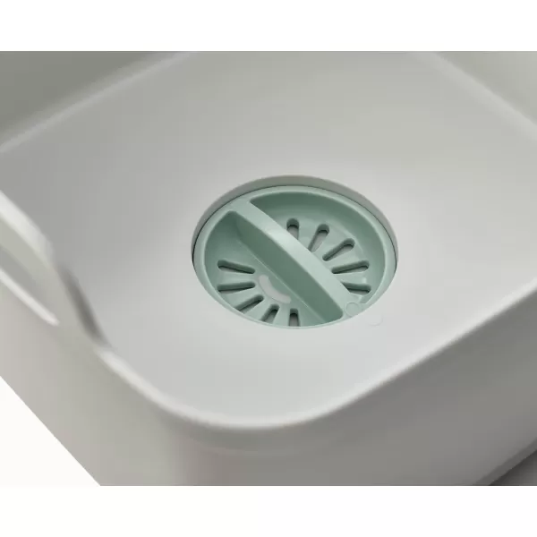 imageJoseph Joseph WashampampDrain Dish Tub Wash Basin  Light StoneSageStoneSage