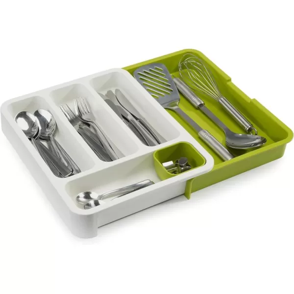 imageJoseph Joseph 85042 DrawerStore Expandable Cutlery Tray GrayGreen