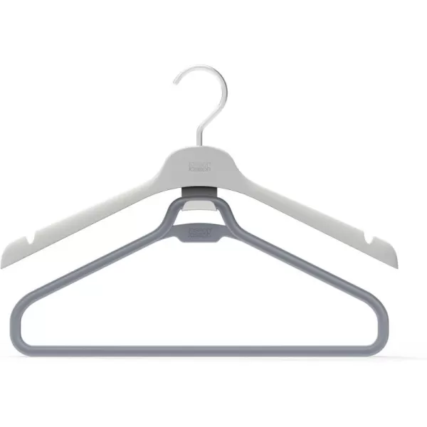 imageJoseph Joseph Orderly Suit ampamp Coat Hangers Set of 2 with HeavyDuty Rotating HookLong Garment