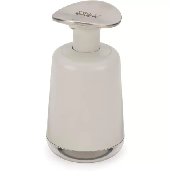 imageJoseph Joseph Presto StainlessSteel Hygienic EasyPush Soap Dispenser with Wide Pump Stainless SteelGrayStoneSage