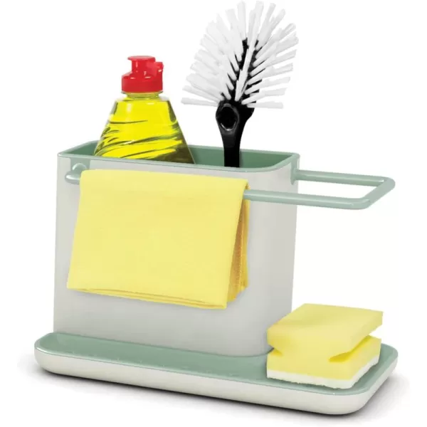 imageJoseph Joseph Sink Caddy Kitchen Sink Organizer Sponge Holder DishwasherSafe Regular GrayStoneSage