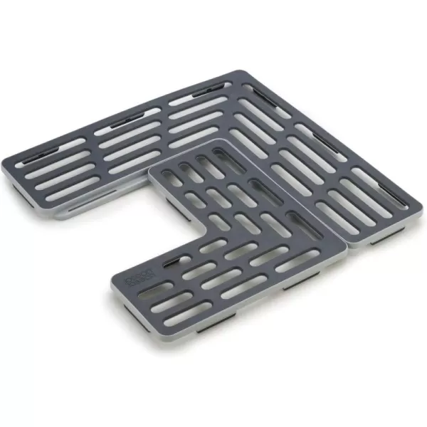 imageJoseph Joseph SinkSaver Adjustable Sink Protector Mat NonSlip GrayGray
