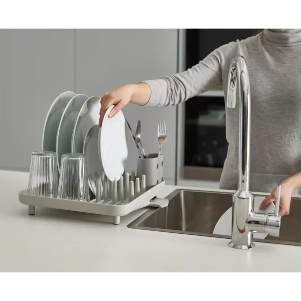 imageJoseph Joseph Duo Compact Dish Rack  GreyCompact