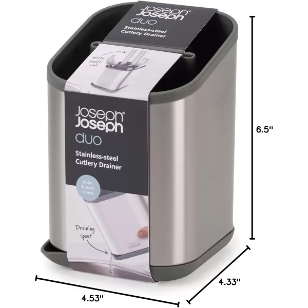 imageJoseph Joseph Duo Stainlesssteel Cutlery Drainer