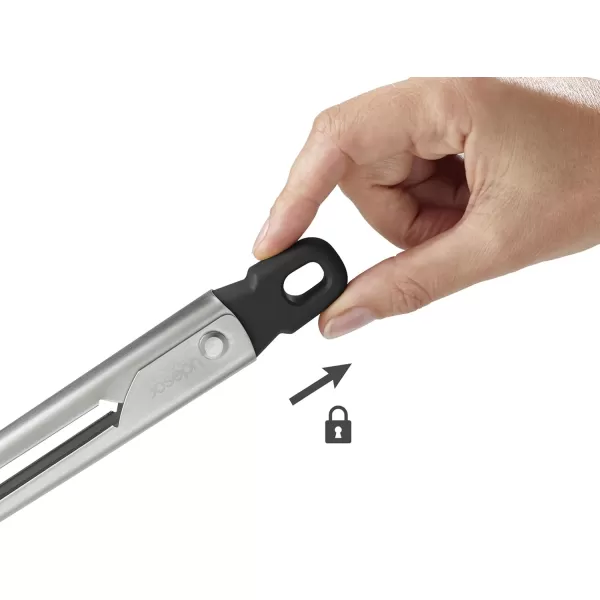 imageJoseph Joseph Elevate Fusion Set of 2 Silicone Tongs with Integrated Tool Rests Stainless SteelOne Size