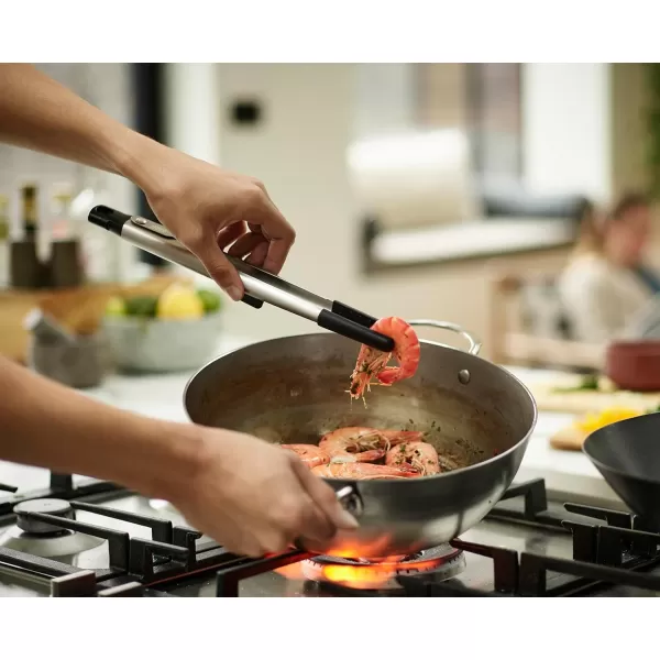 imageJoseph Joseph Elevate Fusion Set of 2 Silicone Tongs with Integrated Tool Rests Stainless SteelOne Size