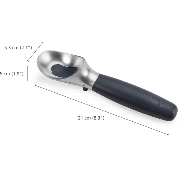 imageJoseph Joseph Elevate Ice Cream scoop with easy trigger release and intergrated tool rest improves hygiene Non slip handle