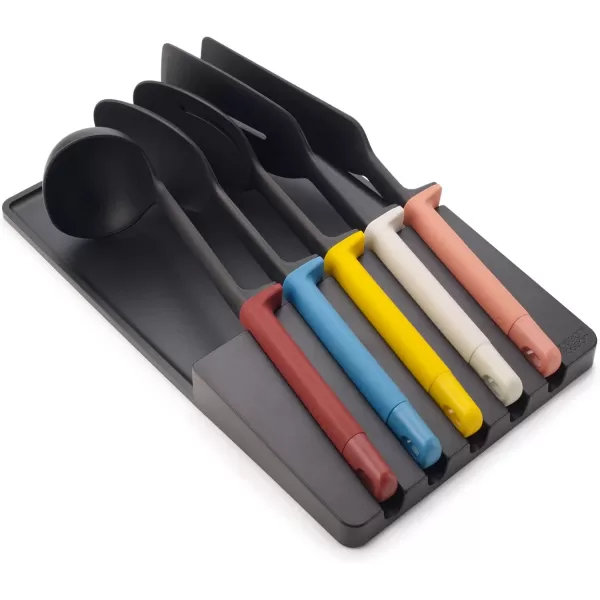imageJoseph Joseph Elevate Store 5piece Utensil Set with Indrawer Storage Tray Multicolor