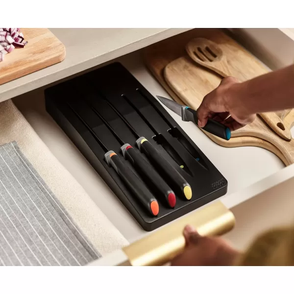 imageJoseph Joseph Elevate Your Cooking 10piece Knife ampamp Utensil Set with indrawer storage trays