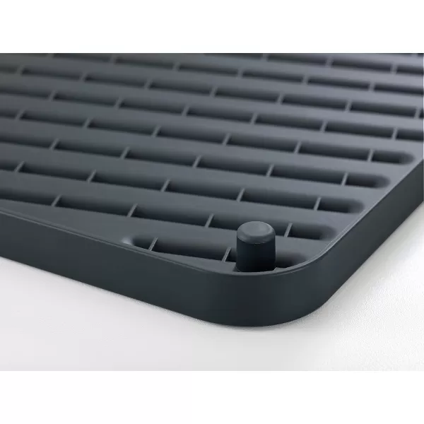 imageJoseph Joseph FlipUp Drain Board with Foldable Dish Rack Onesize Gray