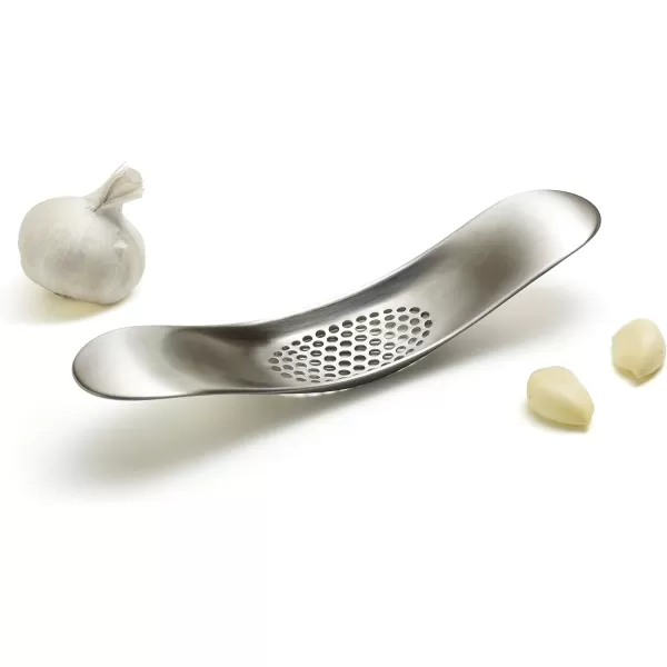 imageJoseph Joseph Garlic Rocker Crusher Mincer Press Dishwasher Safe Stainless SteelNew Packaging