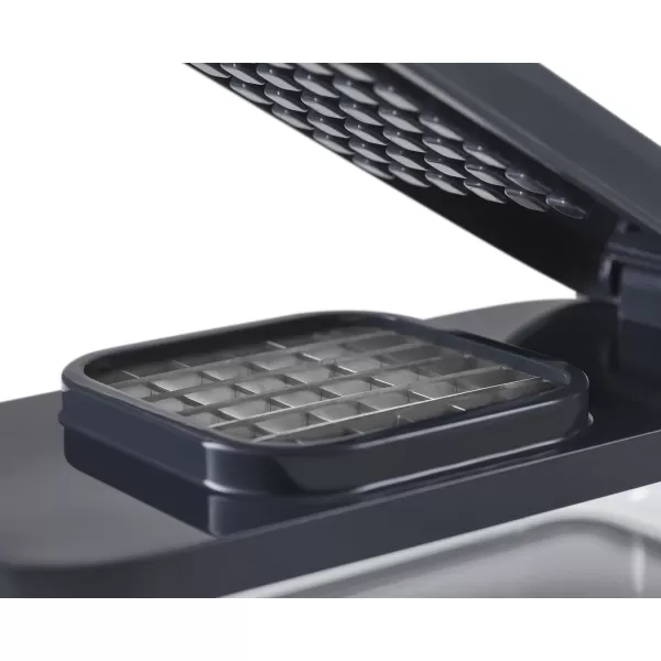 imageJoseph Joseph MultiPrep Mini 3in1 Compact space saving Vegetable Chopper ampamp Dicer Egg Slicer 3 Stainless Steel Wire cuttersCompact