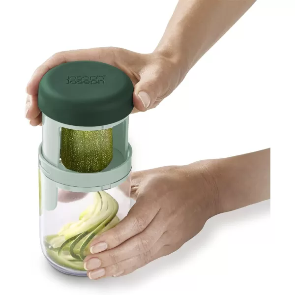imageJoseph Joseph Spiro Hand Held Vegetable Slicer Spiralizer Spaghetti Zoodle Zucchini Noodle Food Maker Spiraliser GreenSage