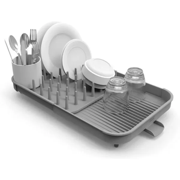 imageJoseph Joseph Duo Compact Dish Rack  GreyExpandable