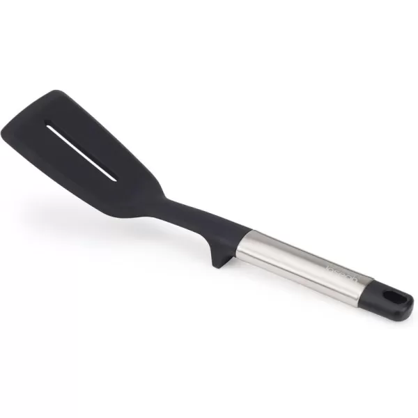 imageJoseph Joseph Elevate Silicone Slotted Turner with Integrated Tool Rest One Size Stainless Steel