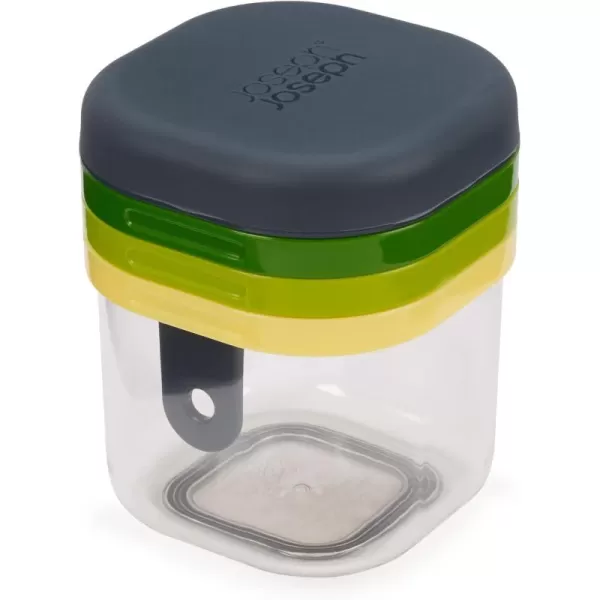 imageJoseph Joseph MultiPrep Mini 3in1 Compact space saving Vegetable Chopper ampamp Dicer Egg Slicer 3 Stainless Steel Wire cuttersMini