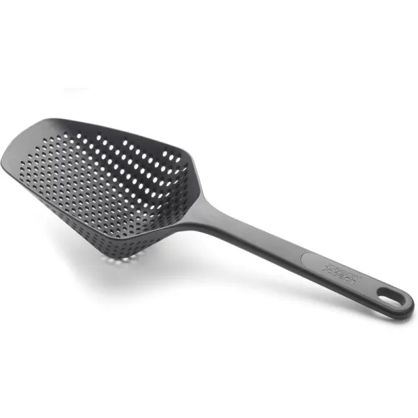 imageJoseph Joseph Scoop Colander Strainer Slotted Spoon Large GrayGreenBlack