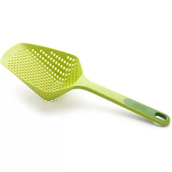 imageJoseph Joseph Scoop Colander Strainer Slotted Spoon Large GrayGreenGreen