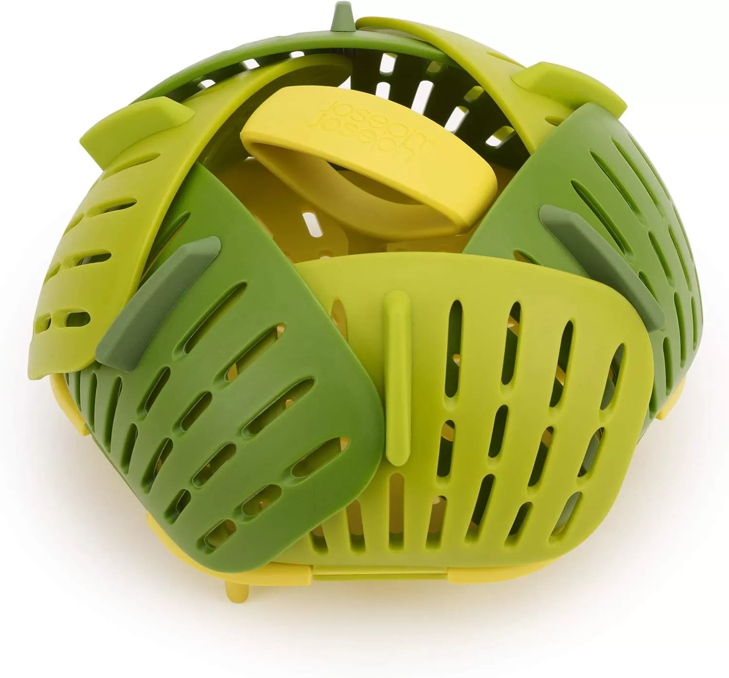 imageJoseph Joseph Bloom Folding Steamer Basket for Vegetables GreenGreen