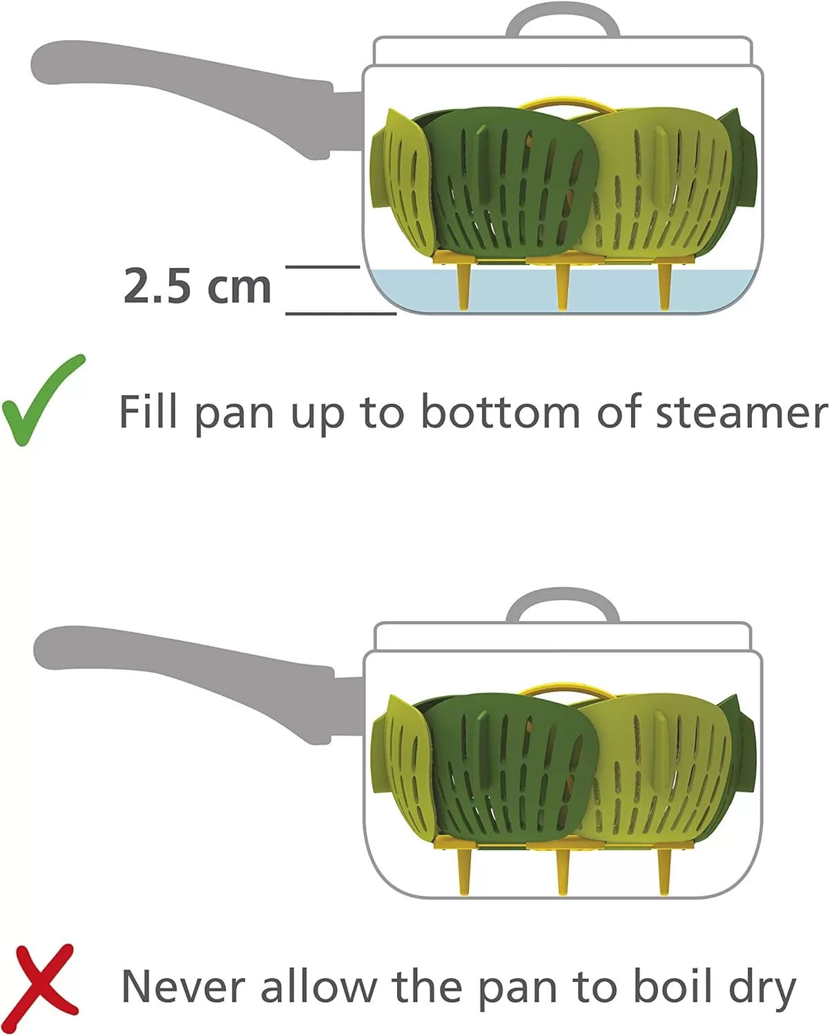 imageJoseph Joseph Bloom Folding Steamer Basket for Vegetables GreenGreen