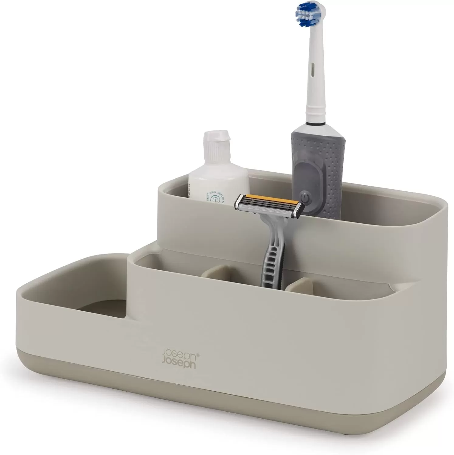 imageJoseph Joseph EasyStore  Bathroom Storage Caddy Organiser for bathroom accessories  EcruEcru