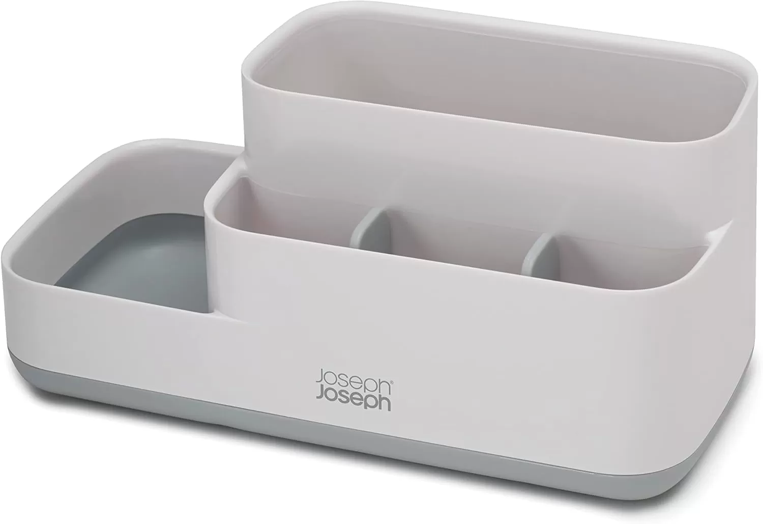 imageJoseph Joseph EasyStore  Bathroom Storage Caddy Organiser for bathroom accessories  EcruGreyWhite
