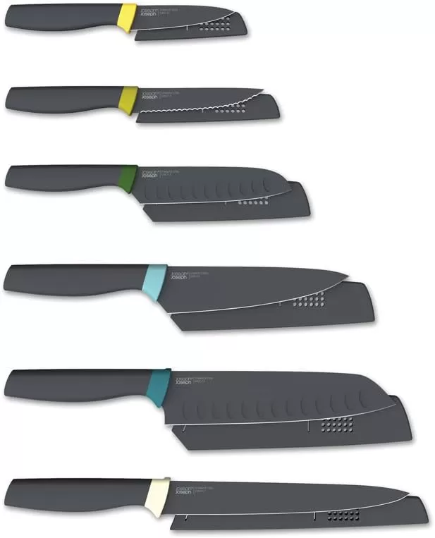 imageJoseph Joseph Elevate Knife Set  MultiColour Old version 46 Piece Set  Opal