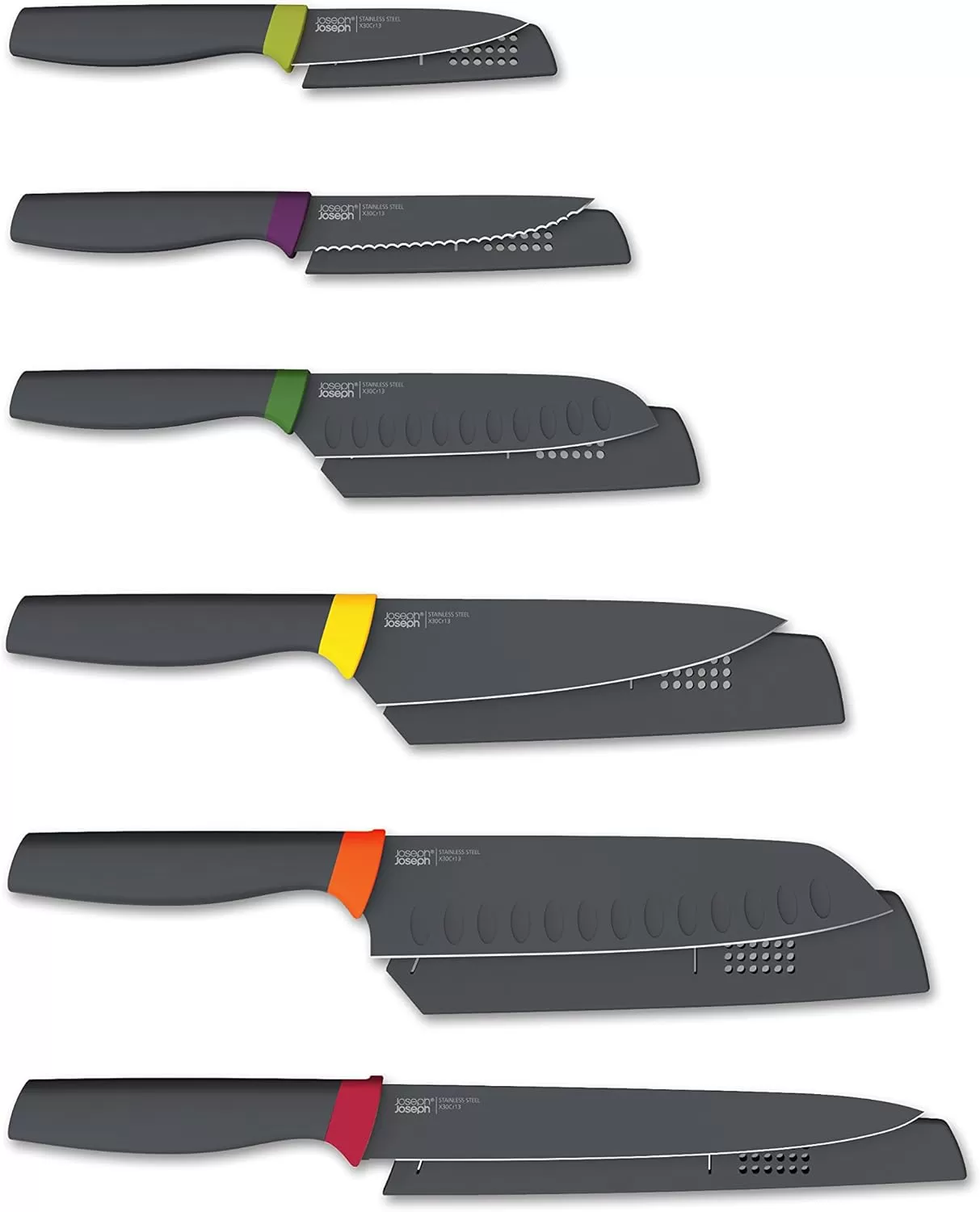 imageJoseph Joseph Elevate Knife Set  MultiColour Old version 46 Piece Set