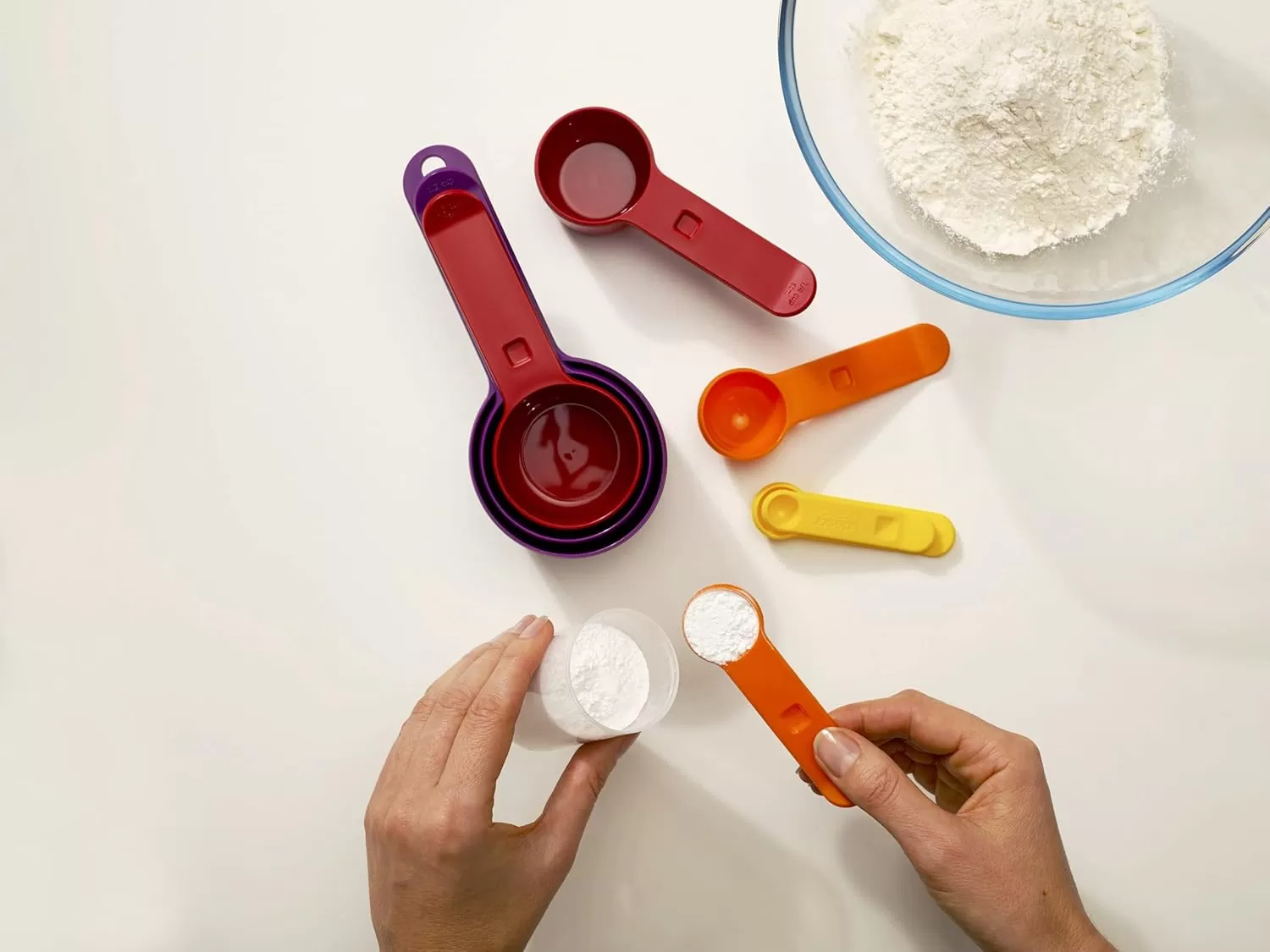 imageJoseph Joseph Nest Measure Measuring Cup Set Classic  MultiColour 8 PieceMulticolour