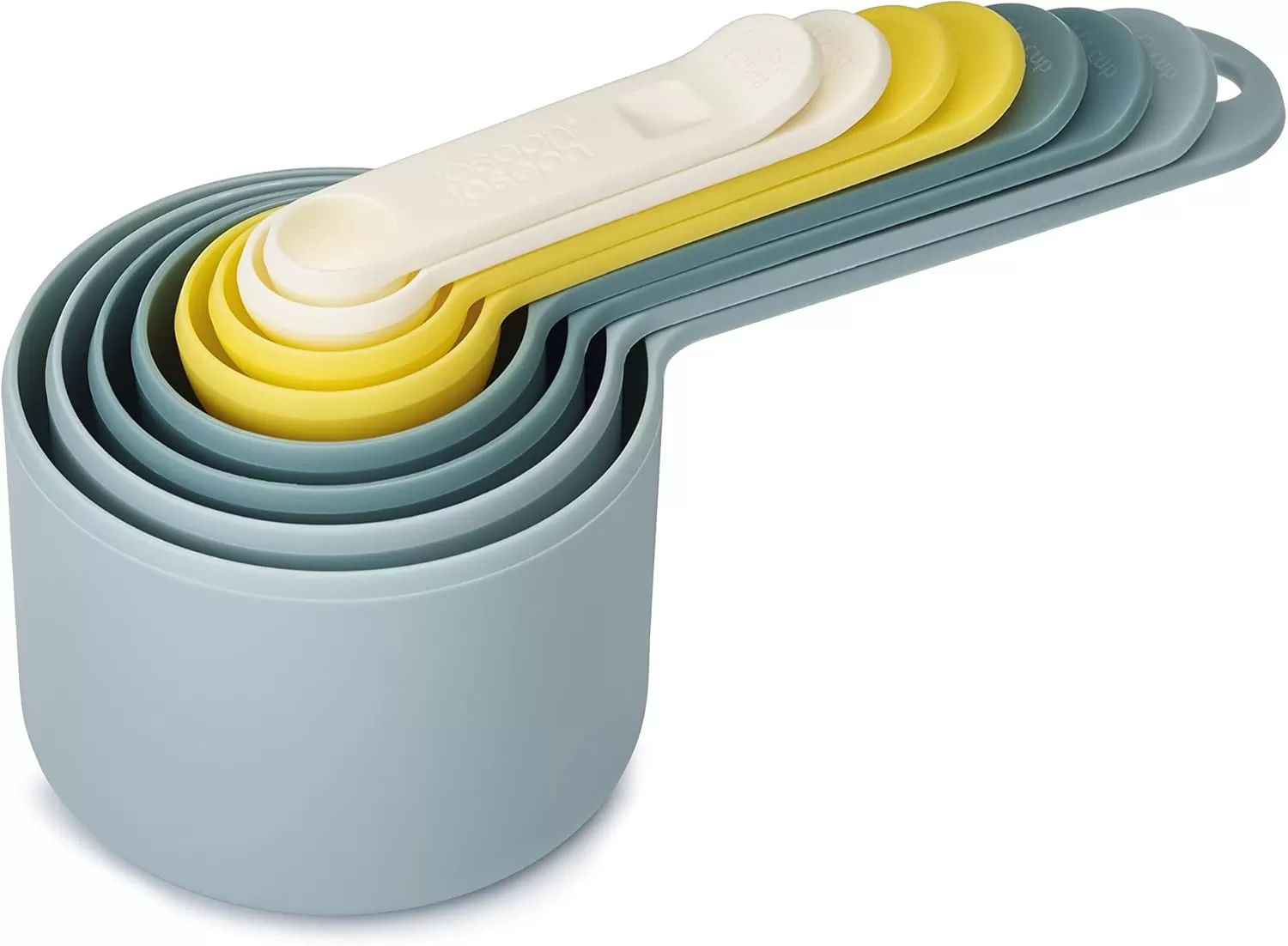 imageJoseph Joseph Nest Measure Measuring Cup Set Classic  MultiColour 8 PieceOpal