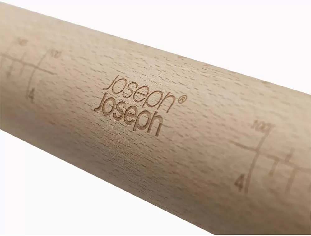 imageJoseph Joseph PrecisionPin Baking Adjustable Rolling Pin  Consistent and Even Dough Thickness for Perfect Baking Results MulticolorMulticolour