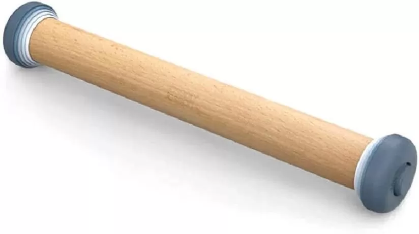 imageJoseph Joseph PrecisionPin Baking Adjustable Rolling Pin  Consistent and Even Dough Thickness for Perfect Baking Results MulticolorPastel