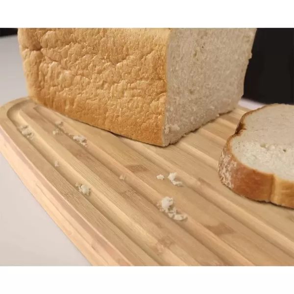 imageJoseph Joseph Bread Box with Removable Bamboo Cutting BoardWhiteBlack
