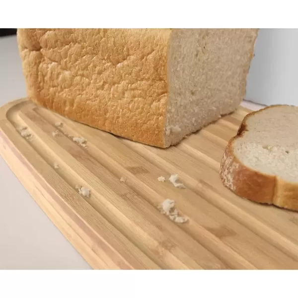 imageJoseph Joseph Bread Box with Removable Bamboo Cutting BoardWhiteWhite