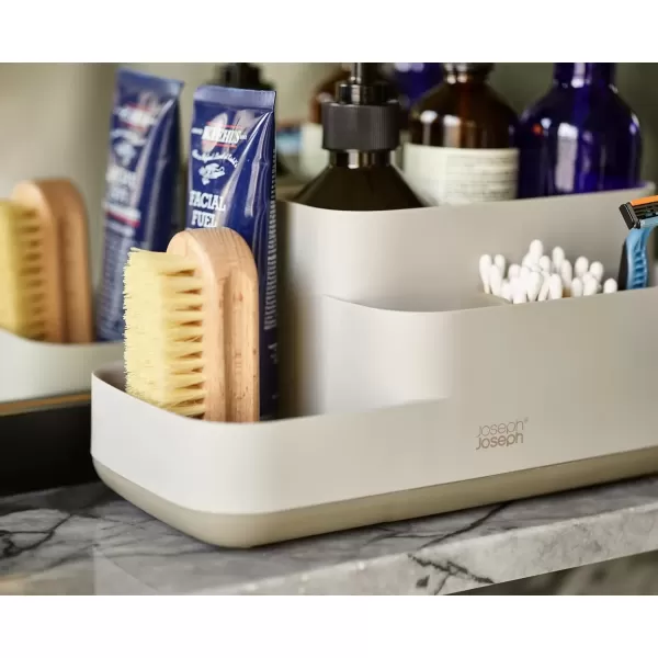 imageJoseph Joseph EasyStore  Bathroom Storage Caddy Organiser for bathroom accessories  EcruEcru