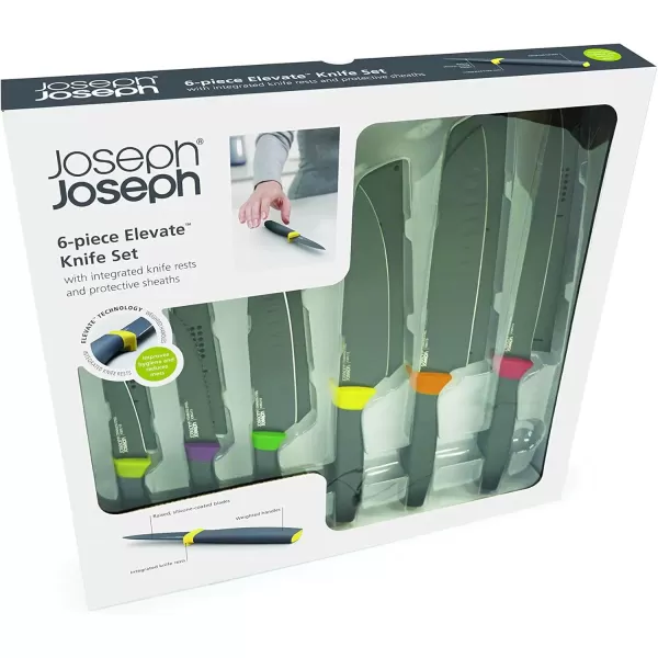 imageJoseph Joseph Elevate Knife Set  MultiColour Old version 46 Piece Set