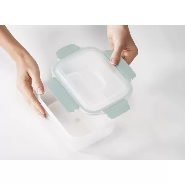 imageJoseph Joseph Nest Lock 5 Piece Plastic Food Kitchen Storage Container set with lids Leak Proof Airtight Space Saving BPA free MulticolourGreen