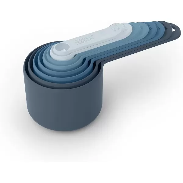 imageJoseph Joseph Nest Measure Measuring Cup Set Classic  MultiColour 8 PieceBlue