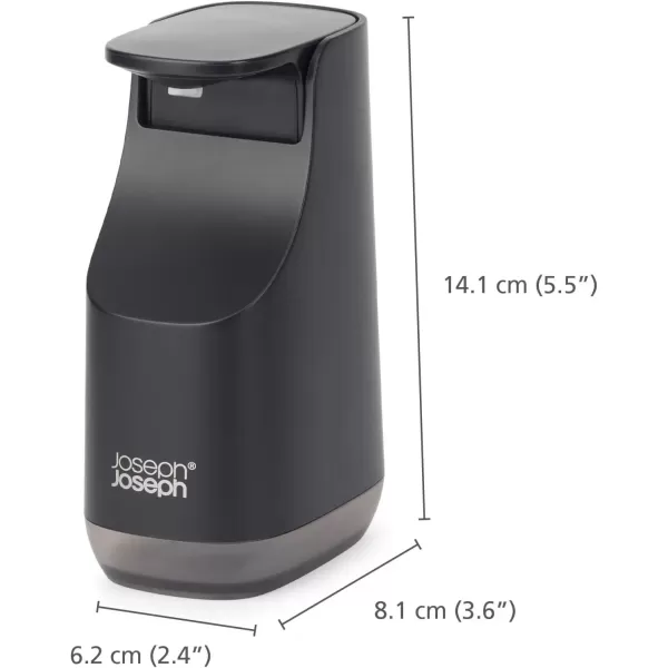 imageJoseph Joseph 70512 Slim Compact Soap Dispenser with NonDrip Nozzle GrayBlack