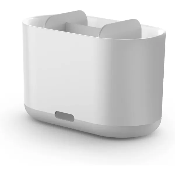 imageJoseph Joseph Duo Detachable Toothbrush Holder Compatile with Manual and Electric Toothbrushes Bathroom Organizer White LargeWhite