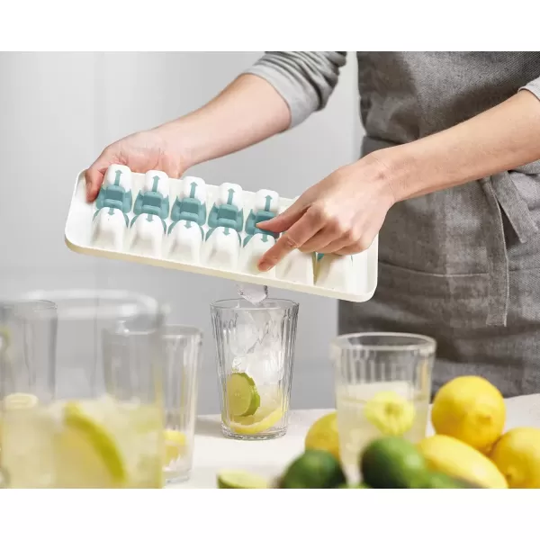 imageJoseph Joseph Duo QuickSnap Easy Release IceCube Tray with Stackable Lid  Blue