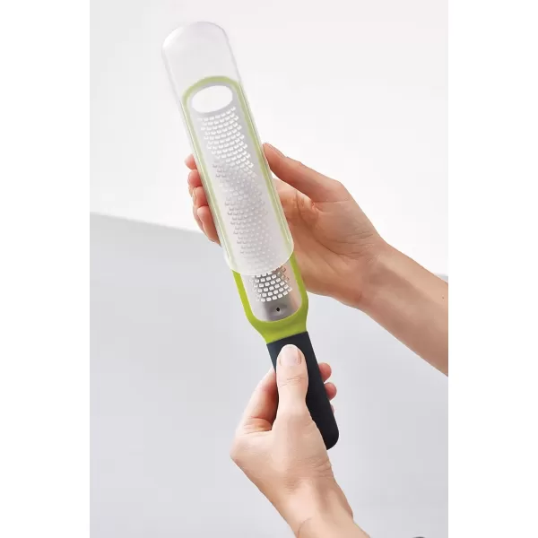 imageJoseph Joseph HandiZest MultiFunction Zester with Blade Wiper Green