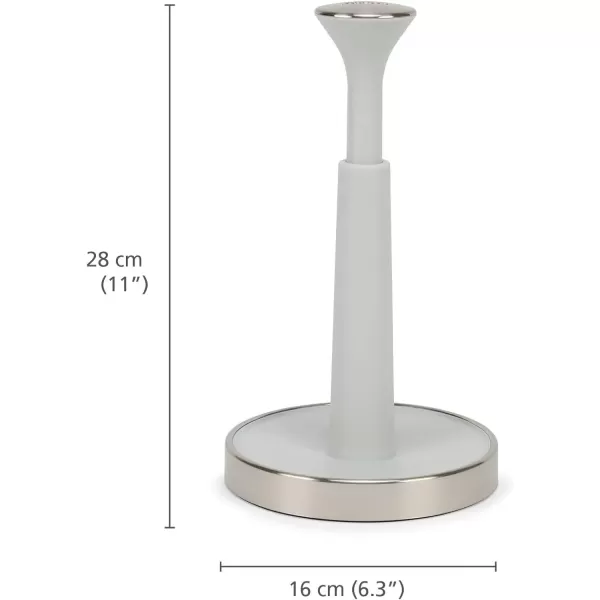 imageJoseph Joseph Kitchen Roll Holder Light Stone PaperTowel Holder Nonslip Base Suitable for Standard Rolls up to 24 cm 9 inches 851688Light Stone