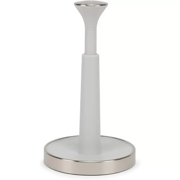 imageJoseph Joseph Kitchen Roll Holder Light Stone PaperTowel Holder Nonslip Base Suitable for Standard Rolls up to 24 cm 9 inches 851688Light Stone
